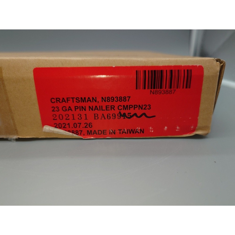 Craftsman 23 GA Pin Nailer CMPPN23 [GNH024255]